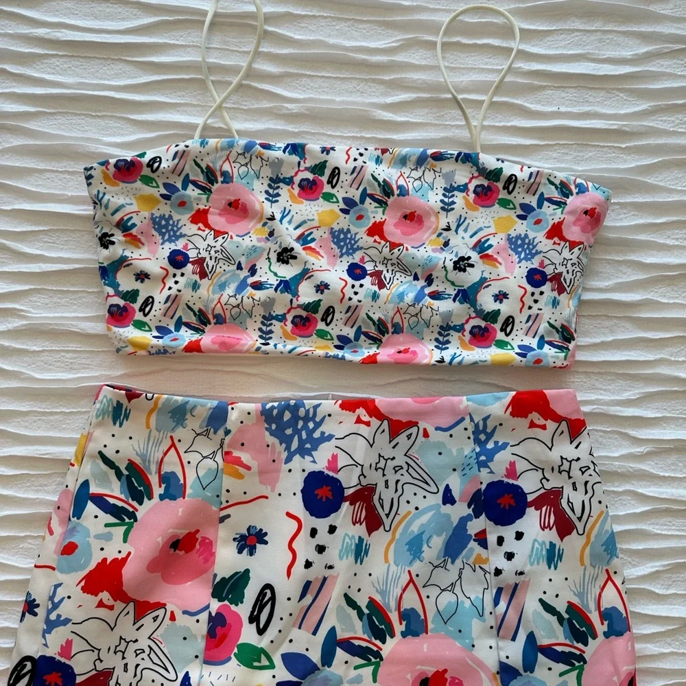 Colorful Print Matching Set - Picture 7 of 7